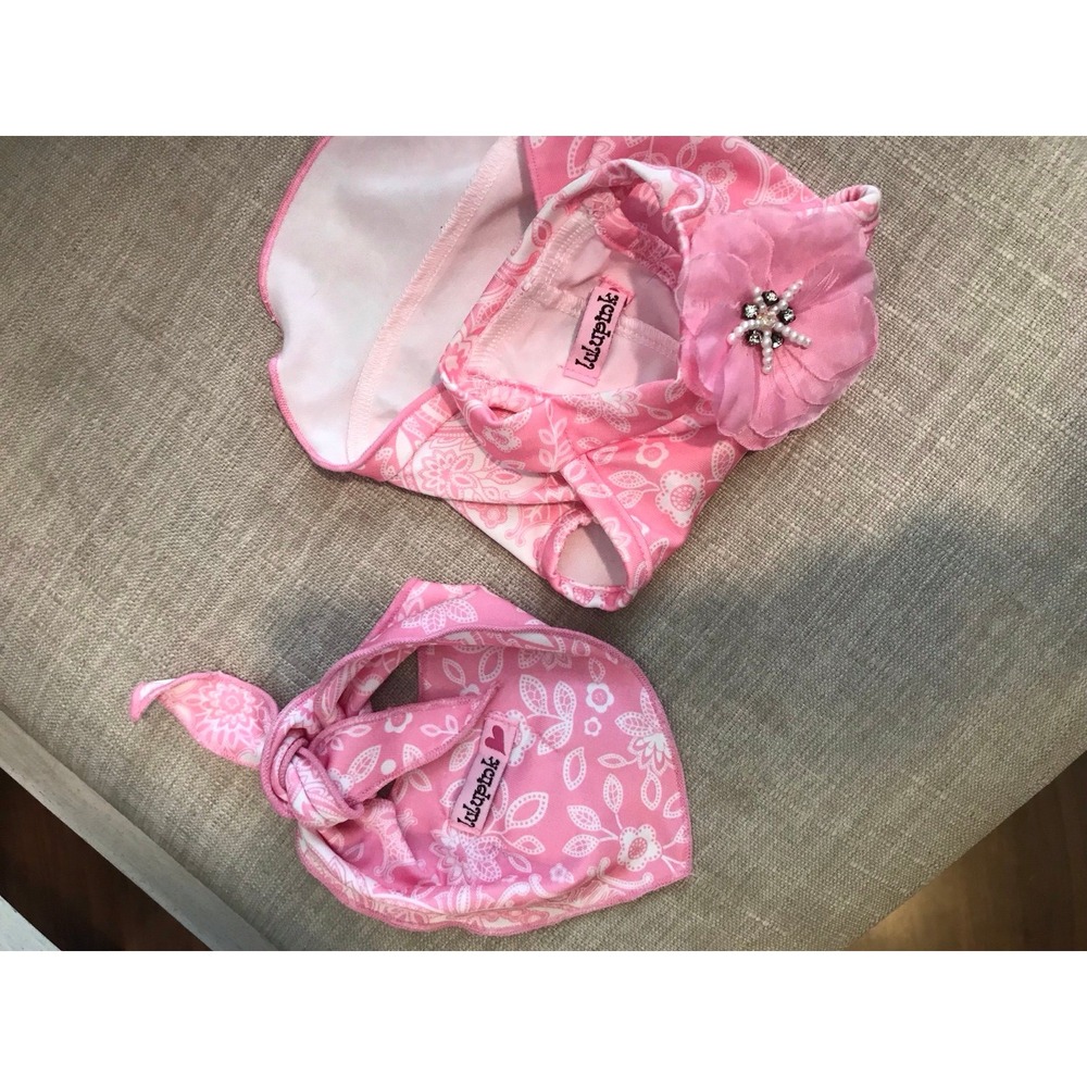 Lulu Pink Dress and‎ Scarf XS - Picture 2 of 2